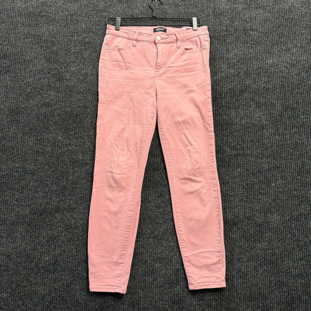 Buffalo David Bitton Havana Jeans Womens 4/27 Pink High Rise Ankle Skinny